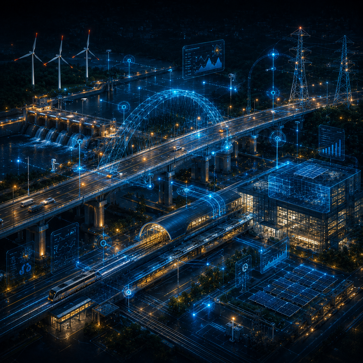 Smart Infrastructure: Saudi Arabia moved a 100-megawatt AI hub into construction.